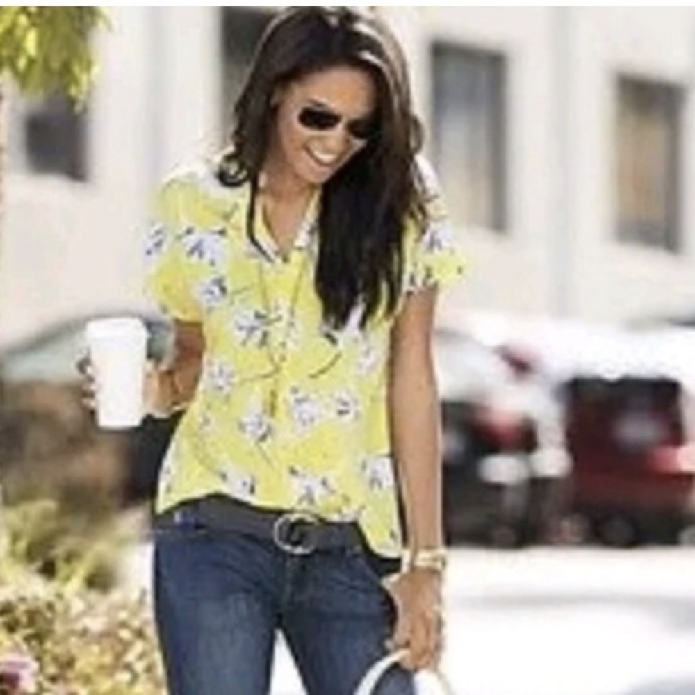 cabi #5213 Yellow New Stevie Top